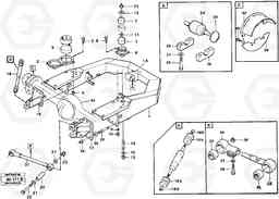 52475 Front axle suspension A25C VOLVO BM VOLVO BM A25C SER NO - 10256/ - 60911, Volvo Construction Equipment