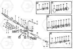 86300 Steering linkage A25C VOLVO BM VOLVO BM A25C SER NO - 10256/ - 60911, Volvo Construction Equipment