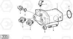 52478 Hydraulic pump with fitting parts A25C VOLVO BM VOLVO BM A25C SER NO - 10256/ - 60911, Volvo Construction Equipment