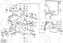 90343 Control valve with fitting parts A25C VOLVO BM VOLVO BM A25C SER NO - 10256/ - 60911, Volvo Construction Equipment