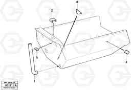 28555 Exhaust pipe A25C VOLVO BM VOLVO BM A25C SER NO - 10256/ - 60911, Volvo Construction Equipment