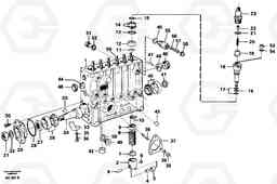 91351 Injection pump A25C VOLVO BM VOLVO BM A25C SER NO - 10256/ - 60911, Volvo Construction Equipment