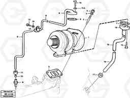 52764 Turbocharger with fitting parts A25C VOLVO BM VOLVO BM A25C SER NO - 10256/ - 60911, Volvo Construction Equipment