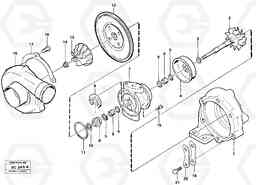 13572 Turbo charger A25C VOLVO BM VOLVO BM A25C SER NO - 10256/ - 60911, Volvo Construction Equipment