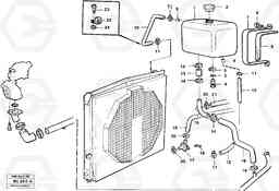 18527 Expansion tank A25C VOLVO BM VOLVO BM A25C SER NO - 10256/ - 60911, Volvo Construction Equipment