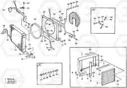 84780 Radiator, fitting A25C VOLVO BM VOLVO BM A25C SER NO - 10256/ - 60911, Volvo Construction Equipment