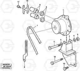 28689 Waterpump, assembly A25C VOLVO BM VOLVO BM A25C SER NO - 10256/ - 60911, Volvo Construction Equipment