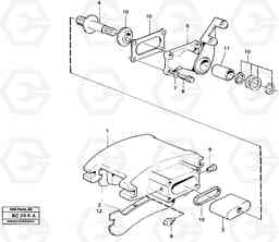 10575 Parking brake 4 X 4 A25C VOLVO BM VOLVO BM A25C SER NO - 10256/ - 60911, Volvo Construction Equipment