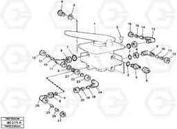 65474 Footbrake valve with mountings A25C VOLVO BM VOLVO BM A25C SER NO - 10256/ - 60911, Volvo Construction Equipment