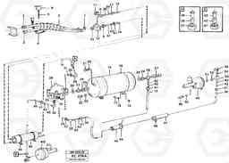 83476 Brake system trailer 6 x 6 A25C VOLVO BM VOLVO BM A25C SER NO - 10256/ - 60911, Volvo Construction Equipment