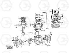 10578 Air compressor A25C VOLVO BM VOLVO BM A25C SER NO - 10256/ - 60911, Volvo Construction Equipment