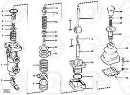 99586 Parking brake valve A25C VOLVO BM VOLVO BM A25C SER NO - 10256/ - 60911, Volvo Construction Equipment