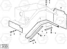 88433 Broader mudguards 2,7 m A25C VOLVO BM VOLVO BM A25C SER NO - 10256/ - 60911, Volvo Construction Equipment