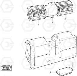 28924 Fan A25C VOLVO BM VOLVO BM A25C SER NO - 10256/ - 60911, Volvo Construction Equipment