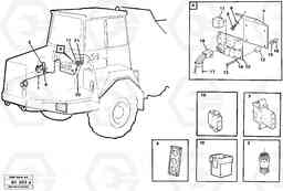 26082 Cable harness, air conditioning A25C VOLVO BM VOLVO BM A25C SER NO - 10256/ - 60911, Volvo Construction Equipment