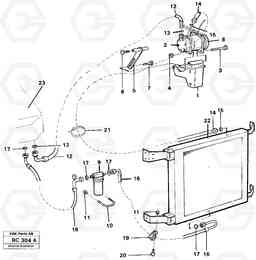 52217 Air conditioning A25C VOLVO BM VOLVO BM A25C SER NO - 10256/ - 60911, Volvo Construction Equipment