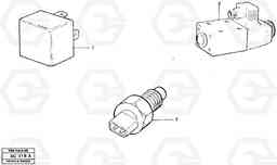 26115 Relays, sensors and solenoid valves Reference list A25C VOLVO BM VOLVO BM A25C SER NO - 10256/ - 60911, Volvo Construction Equipment