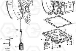 10094 Oil sump A25C VOLVO BM VOLVO BM A25C SER NO - 10256/ - 60911, Volvo Construction Equipment