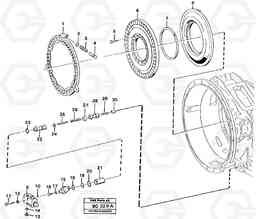 18267 Retarder A25C VOLVO BM VOLVO BM A25C SER NO - 10256/ - 60911, Volvo Construction Equipment