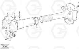 77773 Propeller shaft A25C VOLVO BM VOLVO BM A25C SER NO - 10256/ - 60911, Volvo Construction Equipment