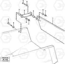 13406 Tailboard A25C VOLVO BM VOLVO BM A25C SER NO - 10256/ - 60911, Volvo Construction Equipment