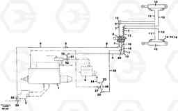 28559 Hydraulic system A25C VOLVO BM VOLVO BM A25C SER NO - 10256/ - 60911, Volvo Construction Equipment