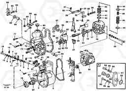 58360 Centrifugal governor A25C VOLVO BM VOLVO BM A25C SER NO - 10256/ - 60911, Volvo Construction Equipment