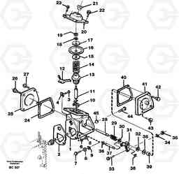 11535 Smoke limiter A25C VOLVO BM VOLVO BM A25C SER NO - 10256/ - 60911, Volvo Construction Equipment