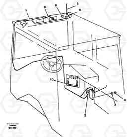 18261 Voltage converter and cable harness for radio. A25C VOLVO BM VOLVO BM A25C SER NO - 10256/ - 60911, Volvo Construction Equipment