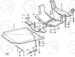 81838 Bottom-guard plates A30 VOLVO BM VOLVO BM A30, Volvo Construction Equipment