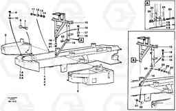 32324 Frame, front A30 VOLVO BM VOLVO BM A30, Volvo Construction Equipment