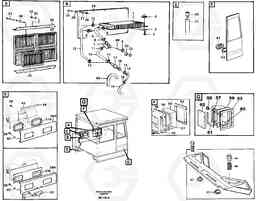 96825 Cab ventilation A30 VOLVO BM VOLVO BM A30, Volvo Construction Equipment