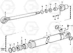 5740 Hoist cylinder A30 VOLVO BM VOLVO BM A30, Volvo Construction Equipment