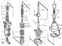 100693 Parking brake valve A30 VOLVO BM VOLVO BM A30, Volvo Construction Equipment