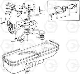 53966 Lubricating oil system A30 VOLVO BM VOLVO BM A30, Volvo Construction Equipment