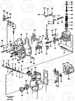 68600 Centrifugal governor A30 VOLVO BM VOLVO BM A30, Volvo Construction Equipment