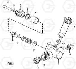 105674 Feed pump A30 VOLVO BM VOLVO BM A30, Volvo Construction Equipment