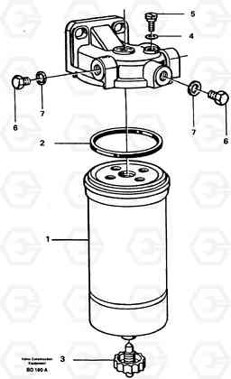 28962 Water separator A30 VOLVO BM VOLVO BM A30, Volvo Construction Equipment