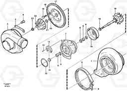 18282 Turbo charger A30 VOLVO BM VOLVO BM A30, Volvo Construction Equipment