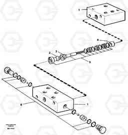 15238 Air valve A30 VOLVO BM VOLVO BM A30, Volvo Construction Equipment