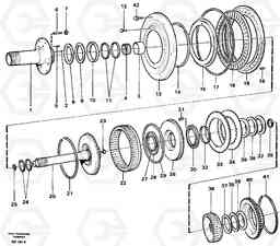 73892 Retarder and clutch A30 VOLVO BM VOLVO BM A30, Volvo Construction Equipment