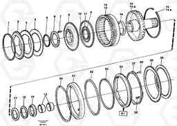 84565 Clutch and brake A30 VOLVO BM VOLVO BM A30, Volvo Construction Equipment