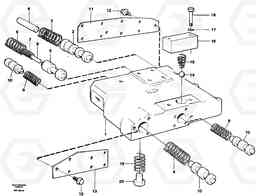 9397 Main pressure valve A30 VOLVO BM VOLVO BM A30, Volvo Construction Equipment