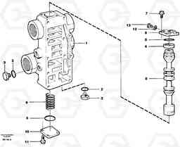 2636 Retarder valve A30 VOLVO BM VOLVO BM A30, Volvo Construction Equipment