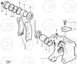 15244 Disc brake A30 VOLVO BM VOLVO BM A30, Volvo Construction Equipment