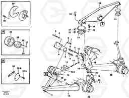 20709 Bogie mounting block front A30 VOLVO BM VOLVO BM A30, Volvo Construction Equipment