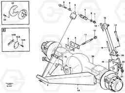 20710 Bogie mounting block rear A30 VOLVO BM VOLVO BM A30, Volvo Construction Equipment