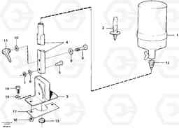 9372 Rotating beacon A30 VOLVO BM VOLVO BM A30, Volvo Construction Equipment