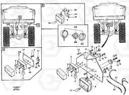 65978 Rear lighting A30 VOLVO BM VOLVO BM A30, Volvo Construction Equipment