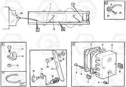 9381 Cable harnesses, rear A30 VOLVO BM VOLVO BM A30, Volvo Construction Equipment